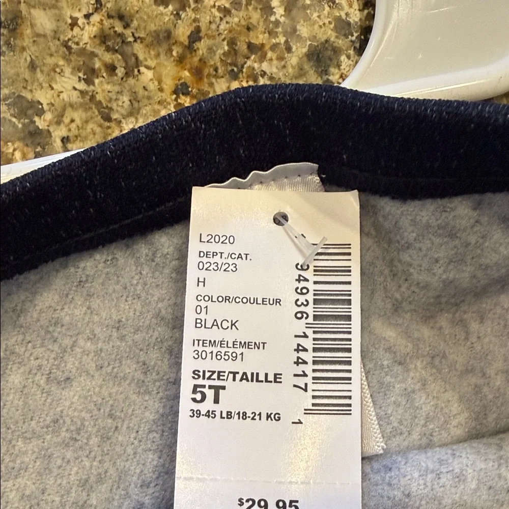 The Children's Place Black and Blue Leggings